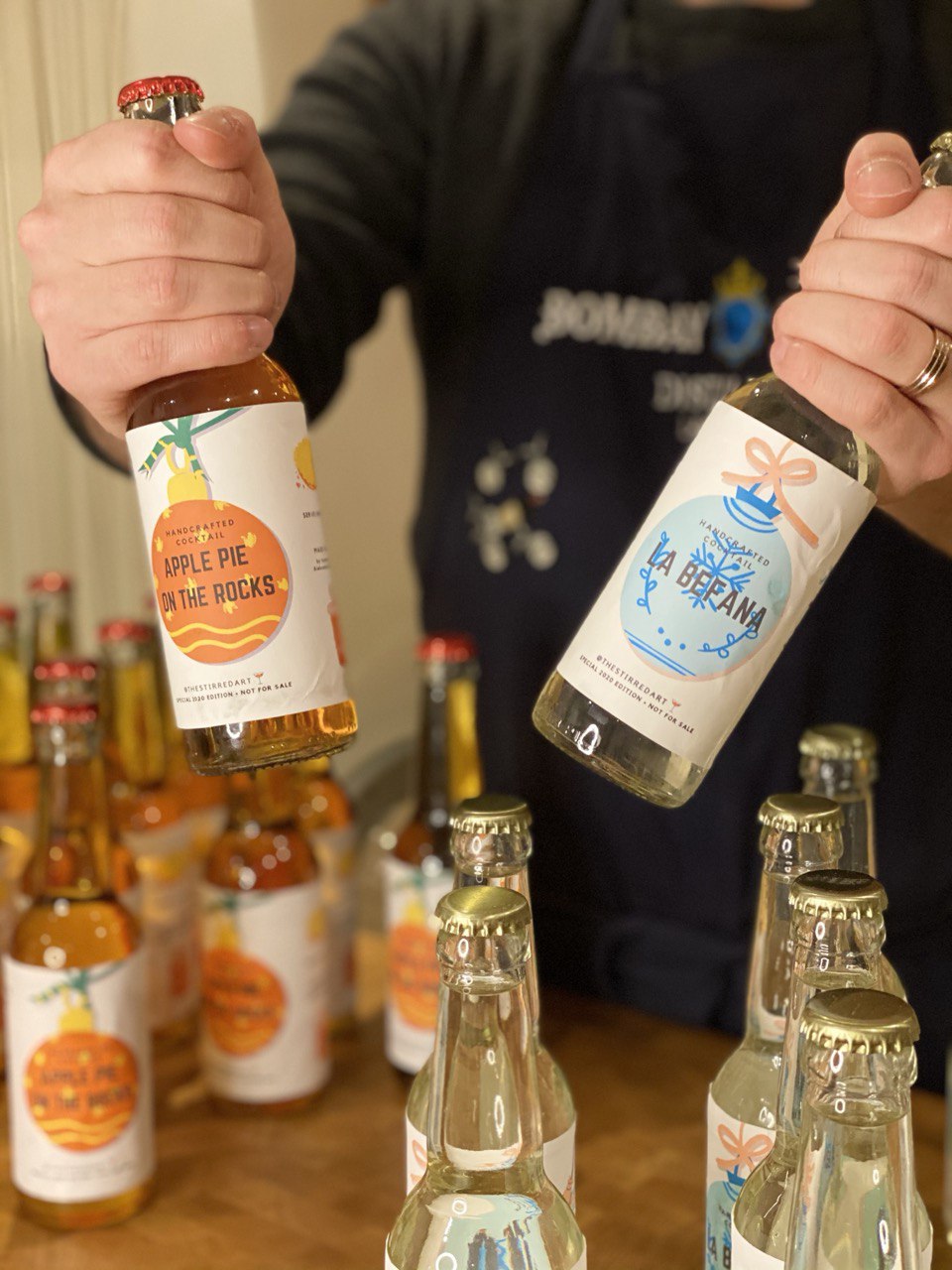 Handcrafted bottled cocktails